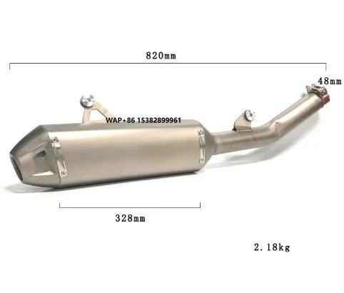 Offroad Bike Racing Exhaust  for  YZF250 YZ250F Full Exhaust Muffler WR250F XXF250 Exhaust Slipon Muffler