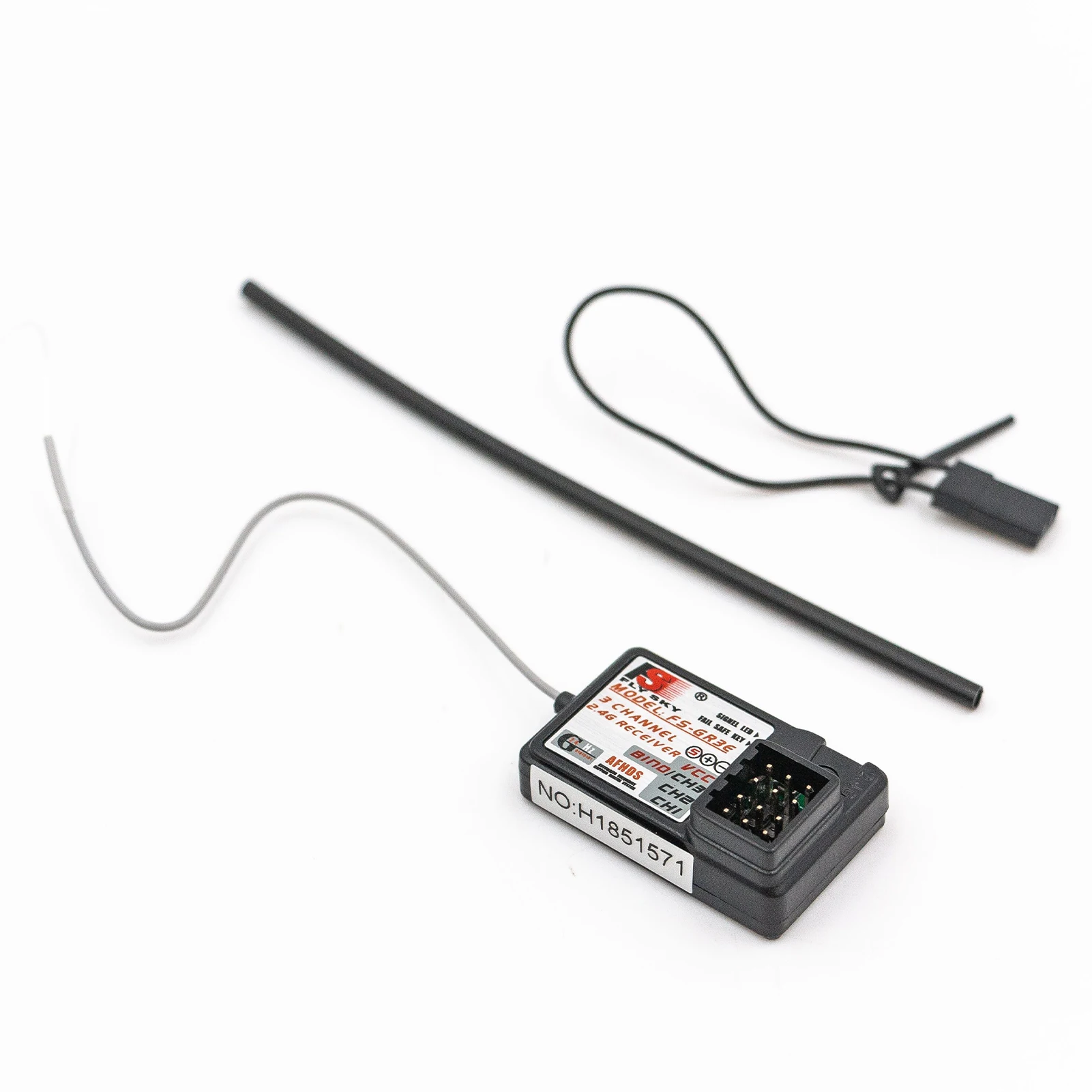 1/2/4PCS Flysky FS-GR3E AFHDS 2.4G 3CH Receiver for FS-GT2 FS-GT2B FS-GT3B FS-GT3C FZ-IT4S RC Car Boat RC Parts accessories