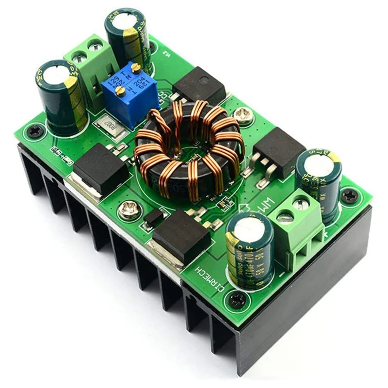 Auto Boost Buck Converter, 5a (Max 10a) Dc 5V-30V Naar 1.25-30V Spanningsregelaar Constante Spanning Constante Stroom