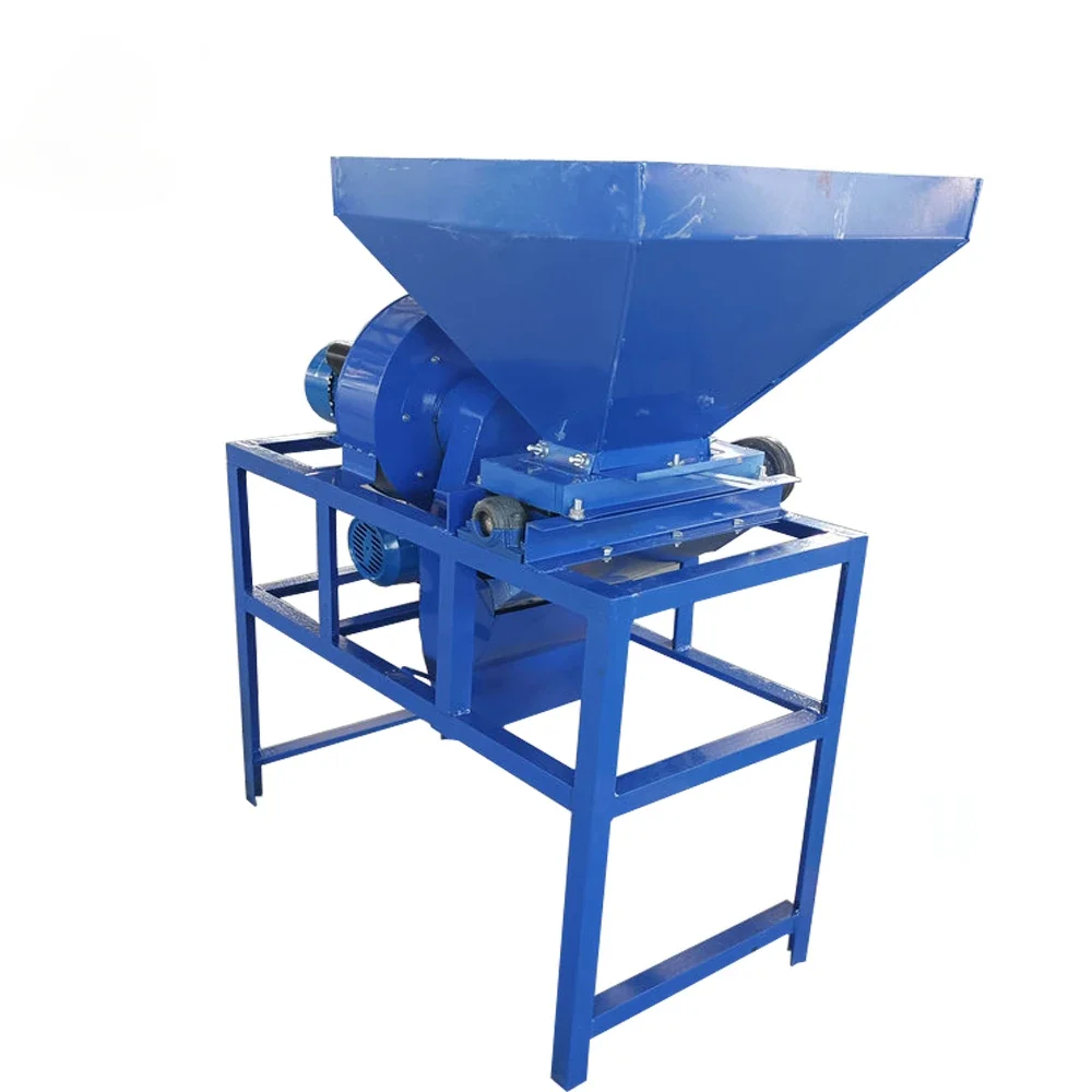 Automatic Castor Seed Shelling Machine 200kg Camellia Fruit Sheller Small Oil Seed Hulling Machine