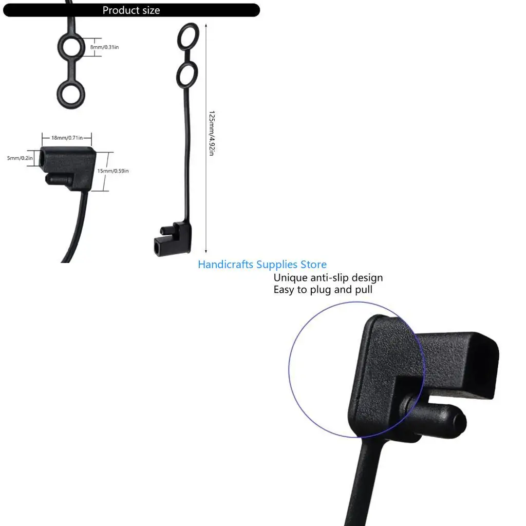 

R1WA 4PCS Двухнологичные заглушки погоды водонепроницаемые крышки SAE для замены питания