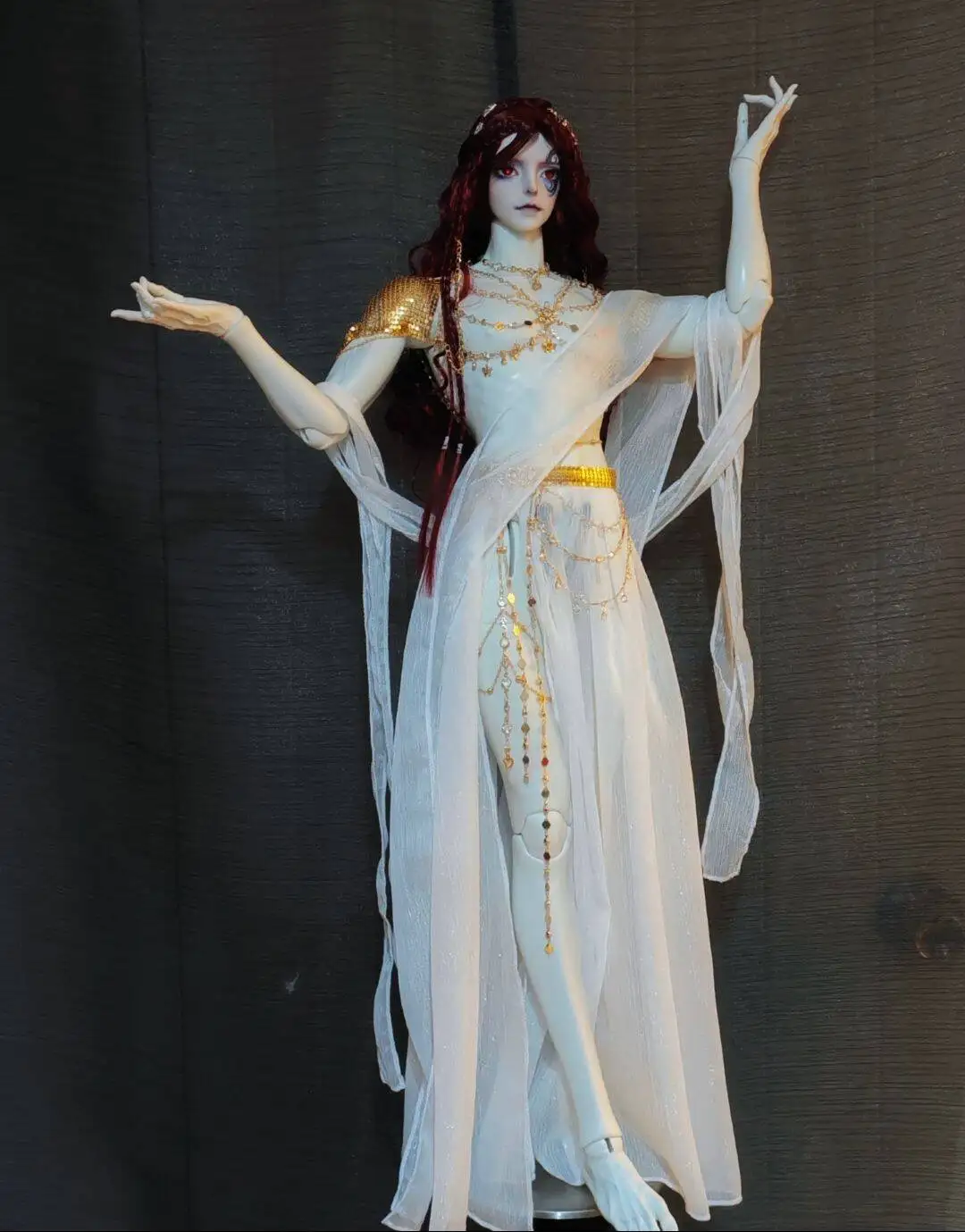 1/3 1/4 인형 소년과 소녀 옷 드레스에 적합한 옷 BJD 인형 드레스 옷만 판매