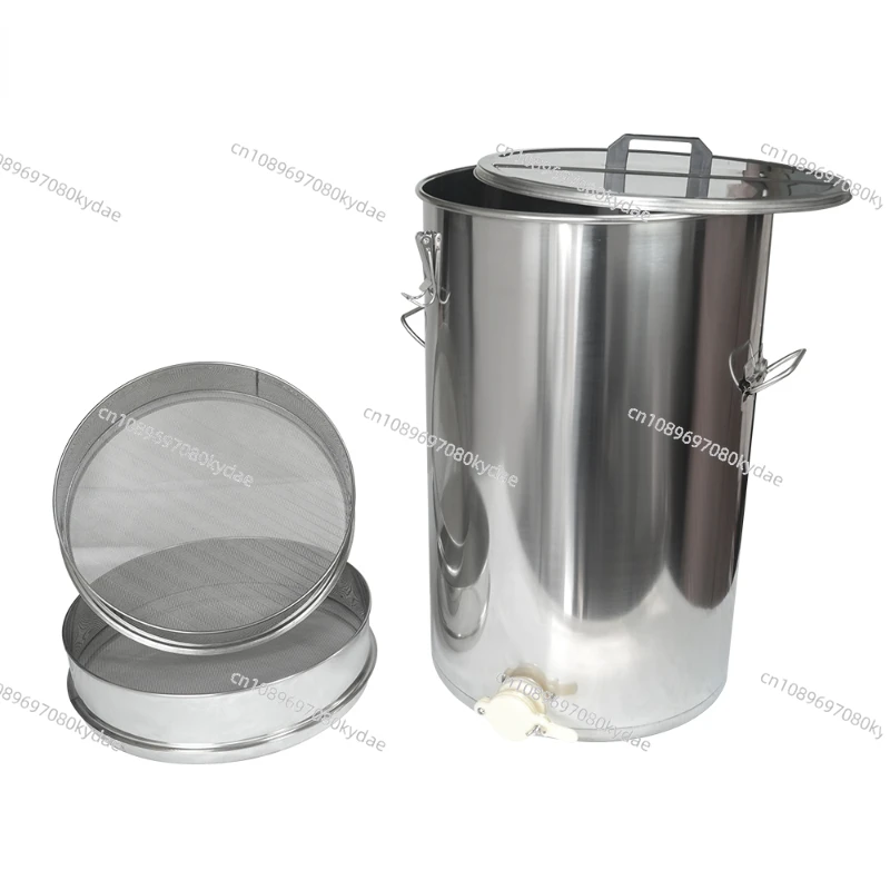 

Stainless Steel 70L Honey Tank With Double Layer Strainer