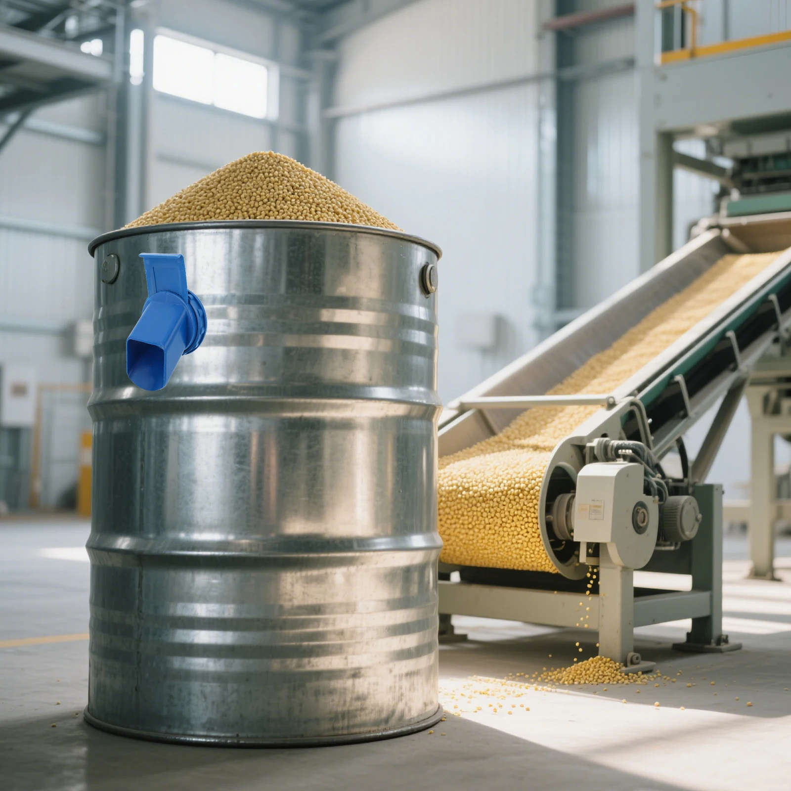 

Grain Durable Dispenser Parts Rice Bucket Container Organizer Efficient Flow Flour Bin Household