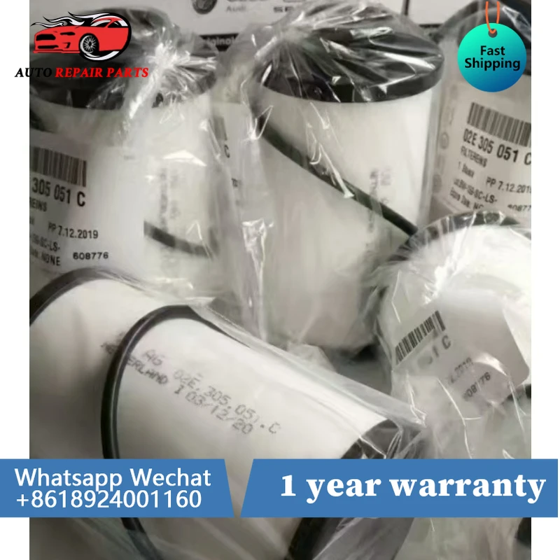 Núcleo de filtro de transmisión de embrague 02E305051C DQ250 doble para VW PASSAT CC JETTA MK5 6 Caddy CC EOS Passat B6 B7 B8 Tiguan Sharan