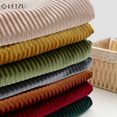 탄성 골지 질감 주름 벨벳 원단 스트라이프 광택 DIY 크리스마스 배경, 웨딩 장식, 의류, 0.5 야드, 1 야드, 2 야드, 3 야드