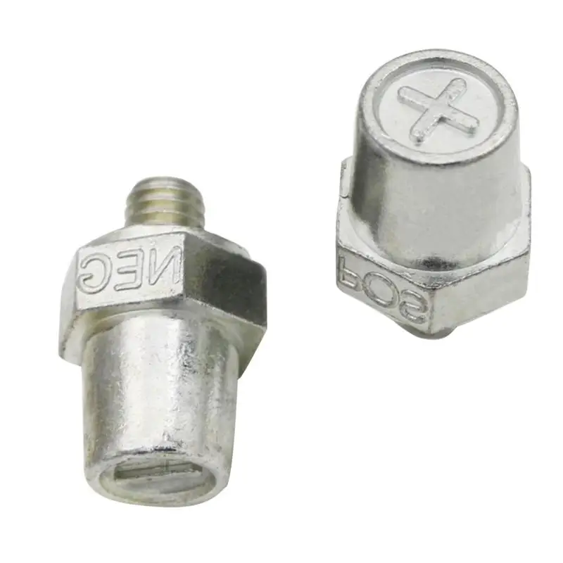 

Battery Post Adapter Positive Negative Side Post Battery Adapter Lead Alloy Charging Connector For Automotive Pack Of 2