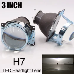H7 D2S D2H Single Xenon For Koito Q5 Low Beam Projector Lenses Headlights 3 Inch Car Light Headlamp HID Lens Car Accessories