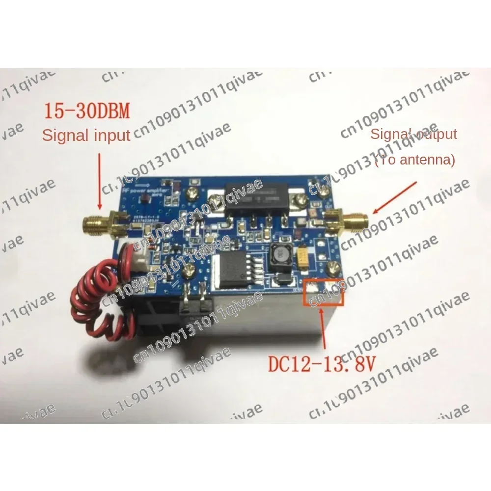 

Half Duplex UHF 400-470MHZ Low Power Amplifier AMP 433mh For MMDVM Hotspot DMR DPMR