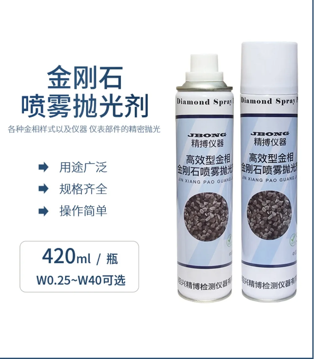 Polishing agent High-efficiency diamond spray W0.5-7um grinding metal mirror grinding polishing liquid