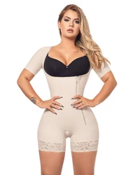 High-Waisted Buttoned Shaping Shorts Butt Lifter Underwear For Women Shapewear Panty Slimming Sheath Flat Belly Invisible