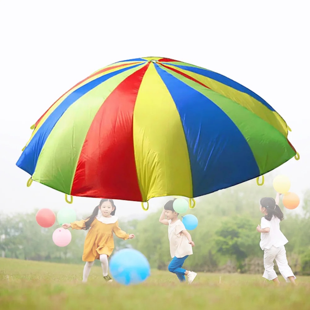 11 Meter Children Parachute Kids Toy for Gymnastics Team Building Activity and Outdoor Games kids parachute