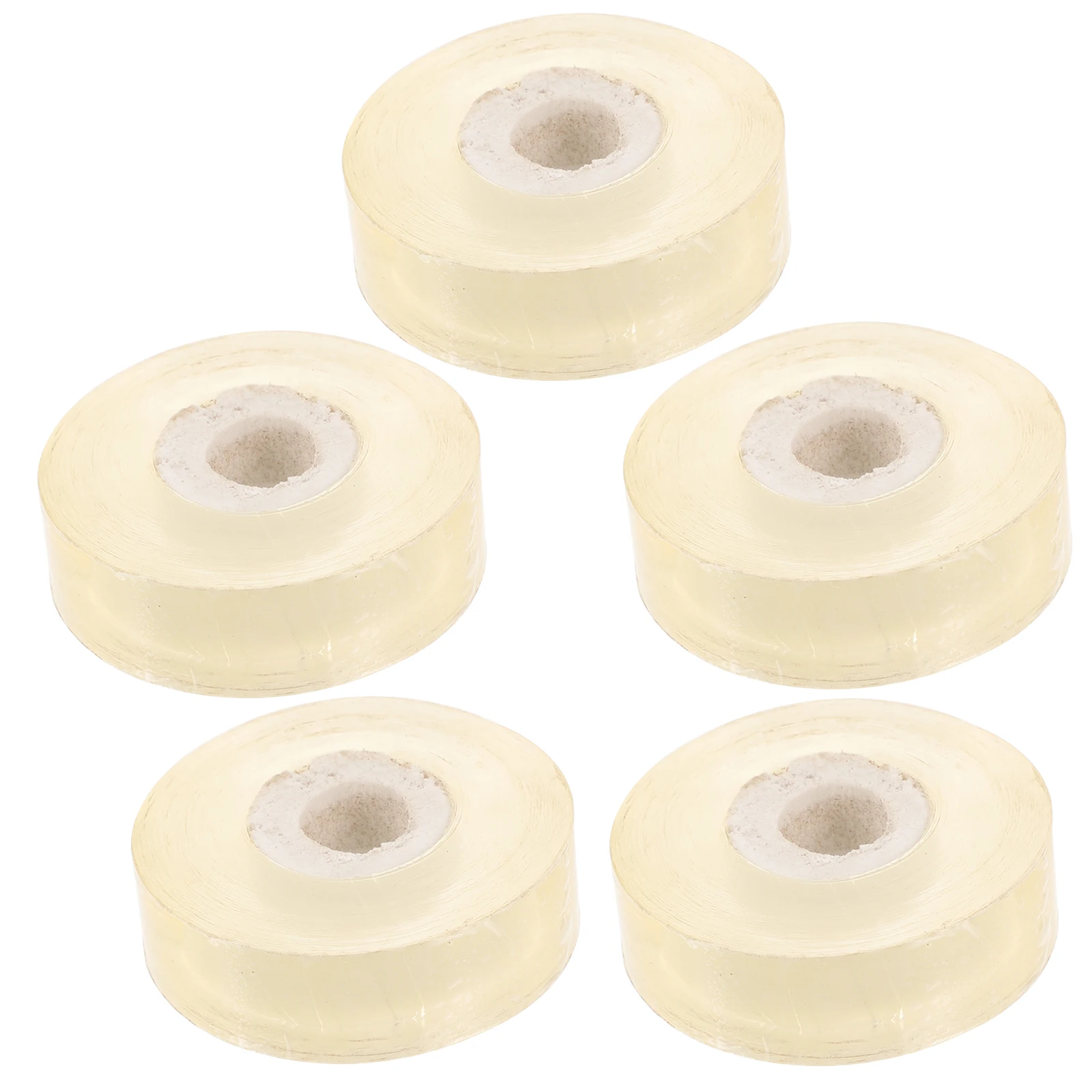 

5 Rolls Stretch PVC Grafting Membrane Self Adhesive Transparent Grafting Tape for Plant Budding Elastic Wrapping Film Citrus