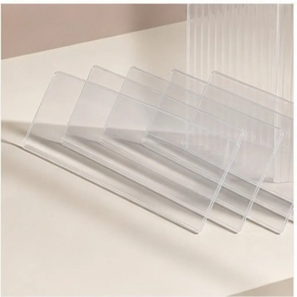 12Pcs Banknote Protective Sleeves Clear PVC Currency Bags for Paper Money Display Storage Dustproof Moisture Resistant Holder