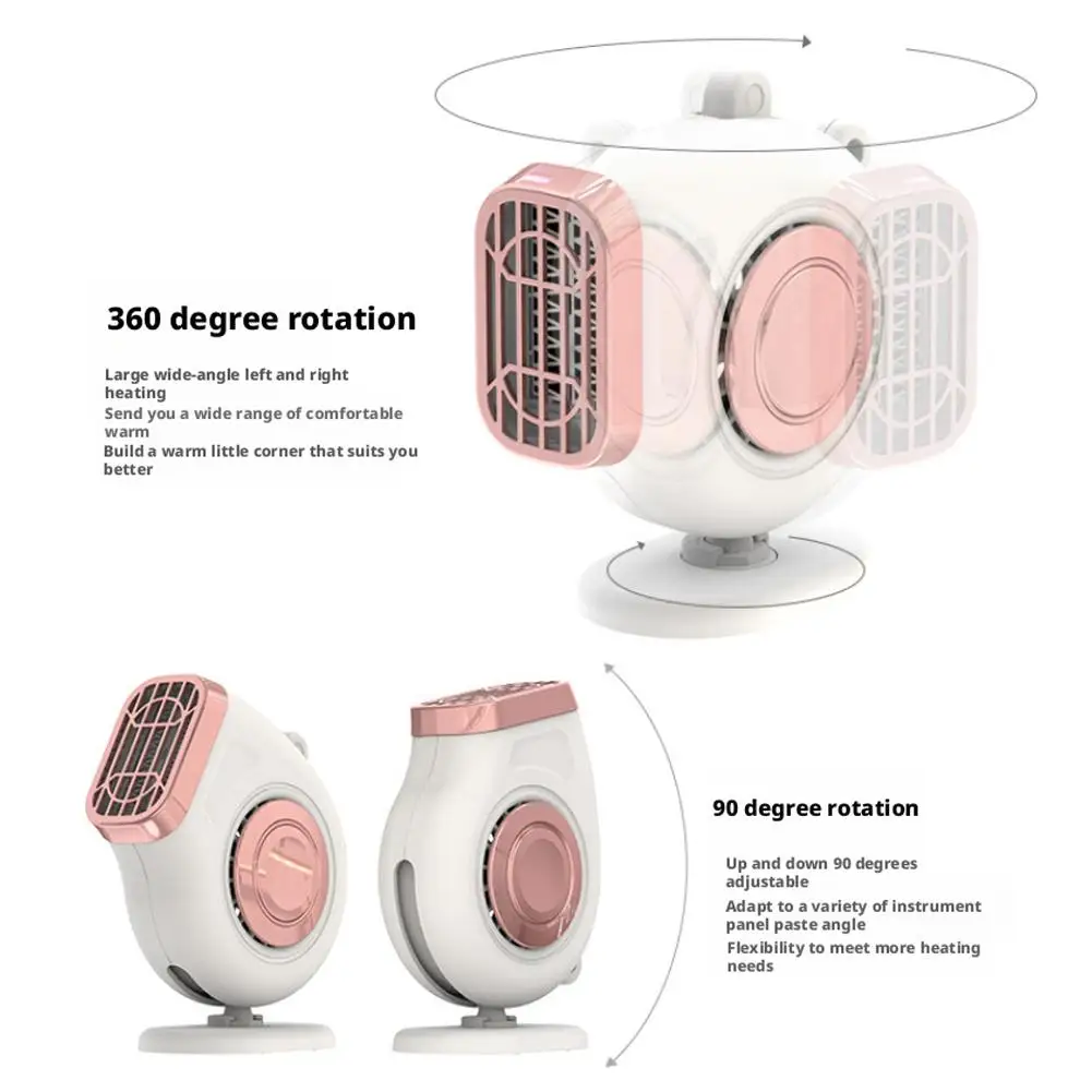 12V/24V 車両用トラックファンヒーター高速加熱乾燥機曇り止めデミスター霜取りクリエイティブミニカー電気ヒーターファン
