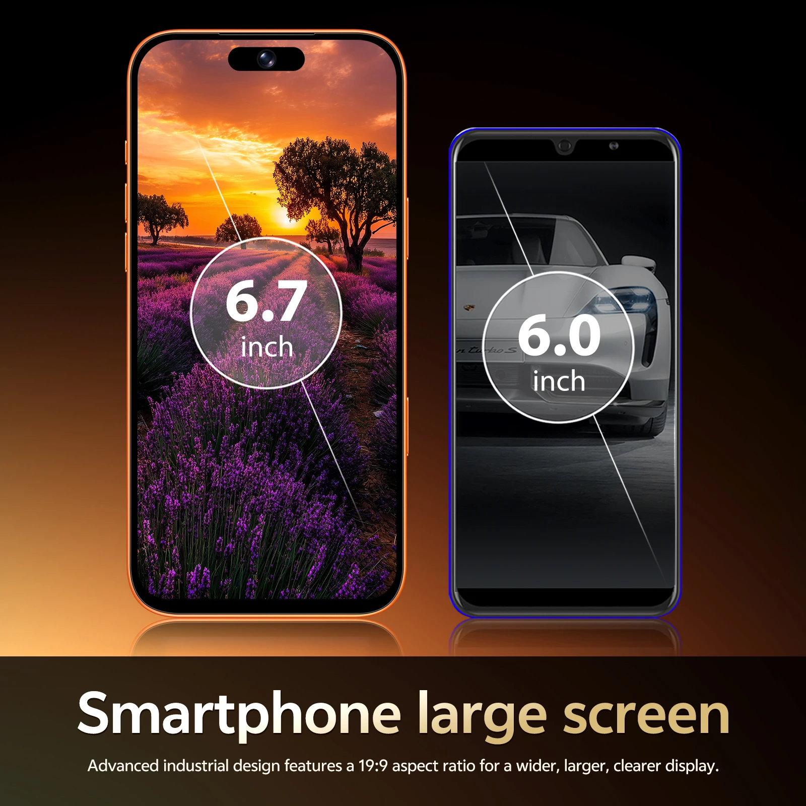 [World First] IVMI 18Pro Max Smartphone 4GB+32GB RAM 6.7-inch HD+Screen Android12.0 Face Unlock Cellphone 4G Mobile Phones