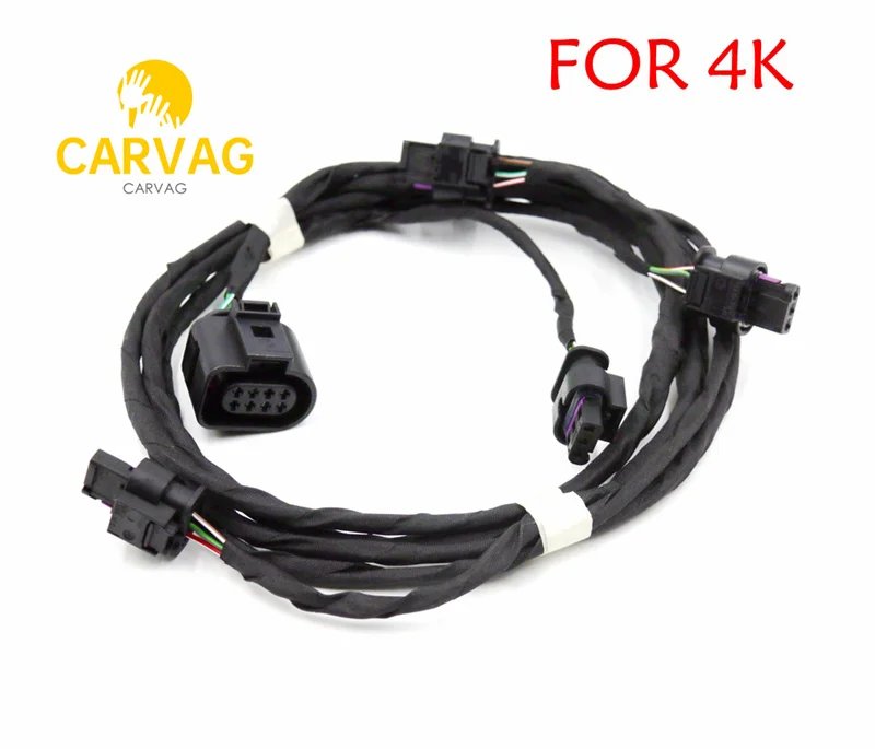 

PLA 2.0 6K 4K OPS PDC Parking Front Bumper Electric Harness Cable Wire For VW Golf Passat Jetta CC