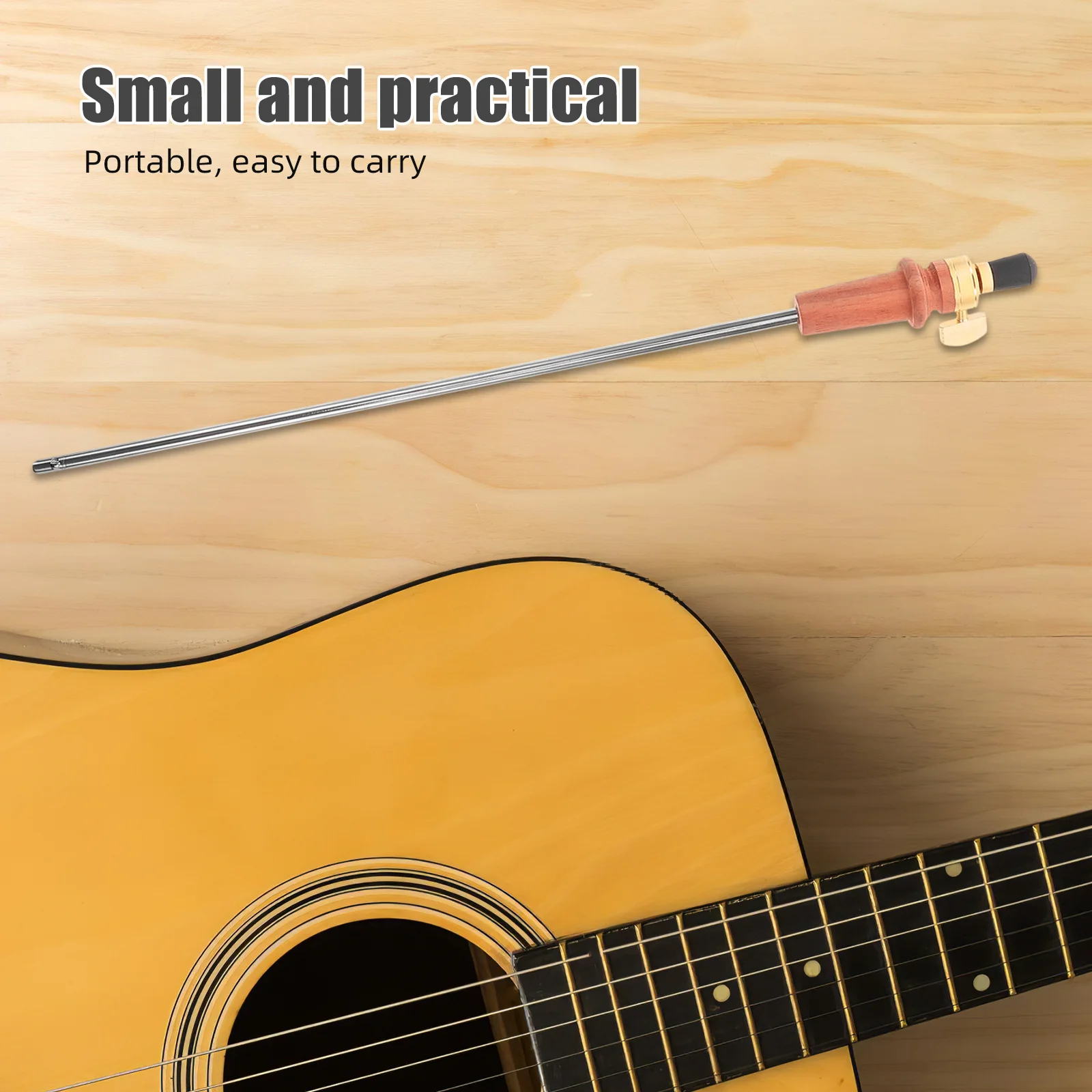 

Adjustable Cello Support Rod Metal Endpin Assembly Antiskid Upright Bass Anchor Stopper Durable Floor Stand Ebony Tail Rod
