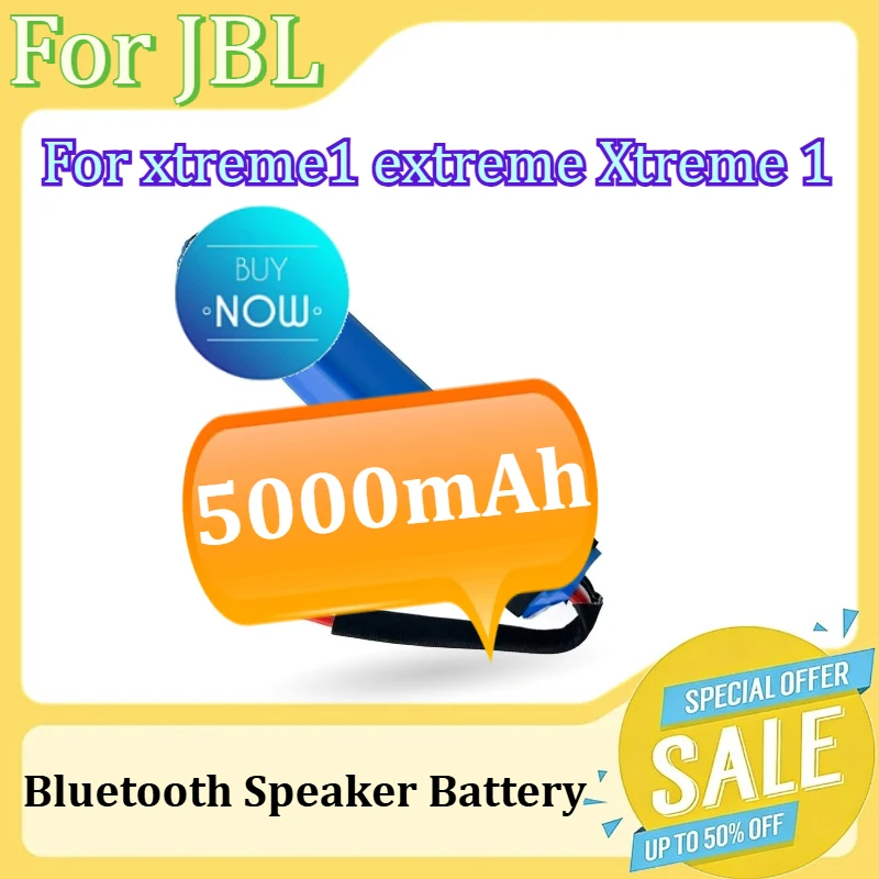 

NEW Battery For JBL xtreme1 extreme Xtreme 1 GSP0931134 37.0Wh Batterie 5000mAh