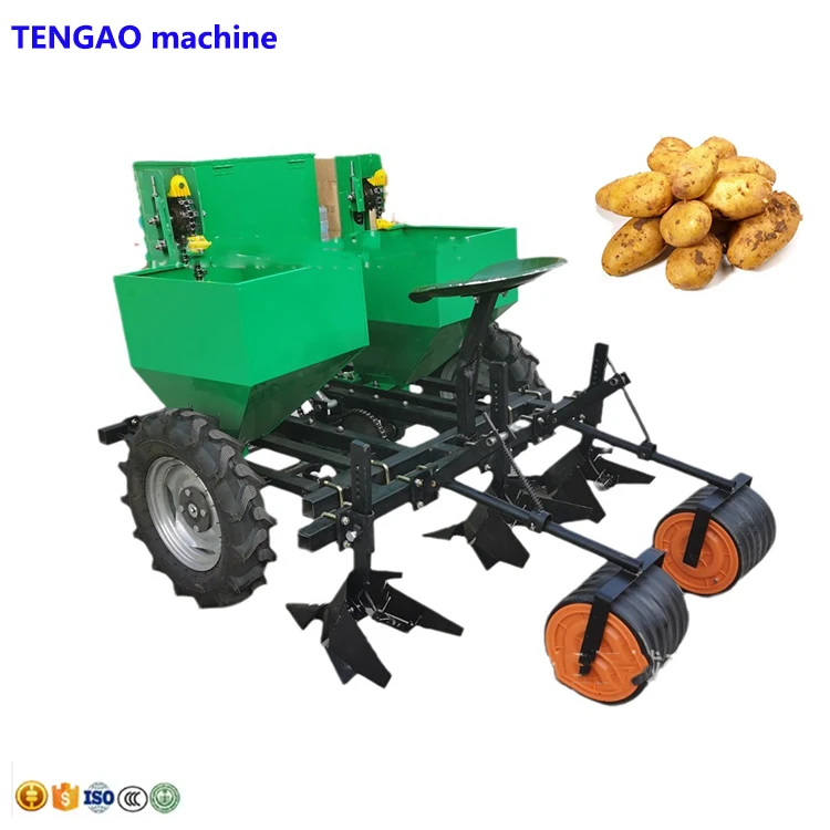 

TENGAO MT-2U 2 ряда картофельного кашпо профессиональное оборудование для картофеля автоматическая машина для кашпо картофеля