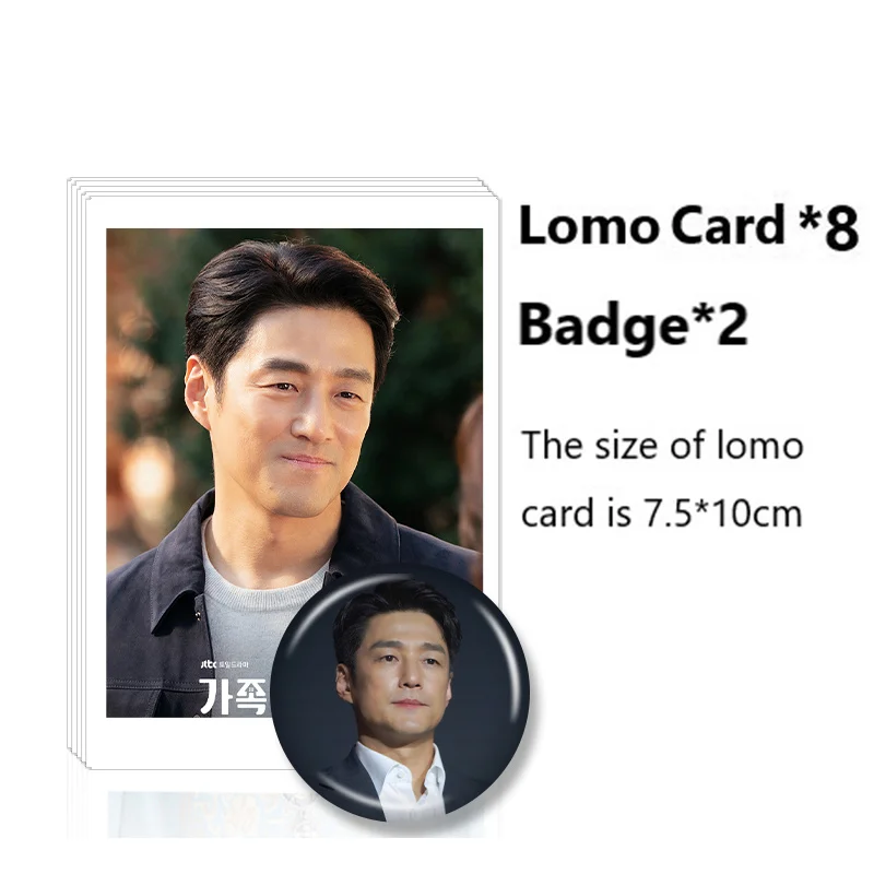 Set buku foto Jin-hee Ji dengan Poster pembatas buku kartu Lomo Album foto buku seni Picturebook hadiah koleksi penggemar
