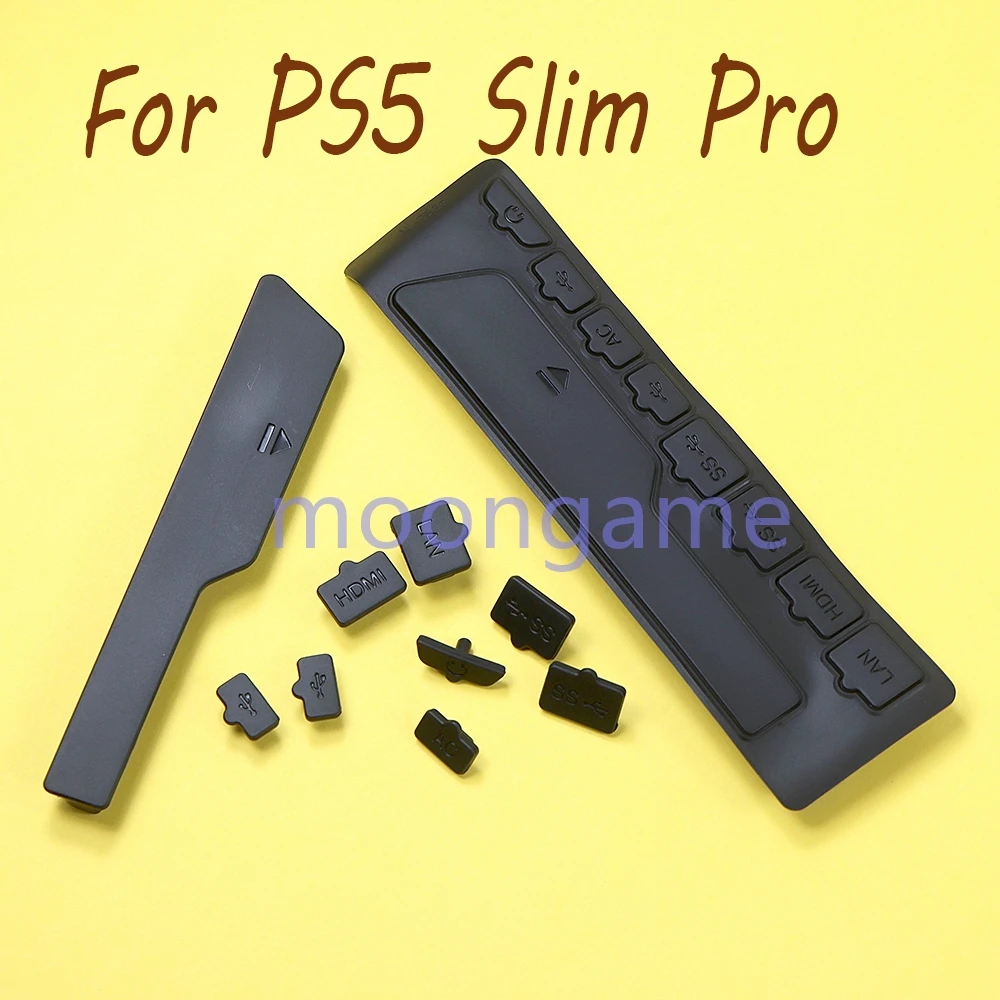 30-set-per-playstation-5-slim-pro-console-optical-drive-edition-tappi-antipolvere-in-silicone-set-copertura-antipolvere-spina-antipolvere