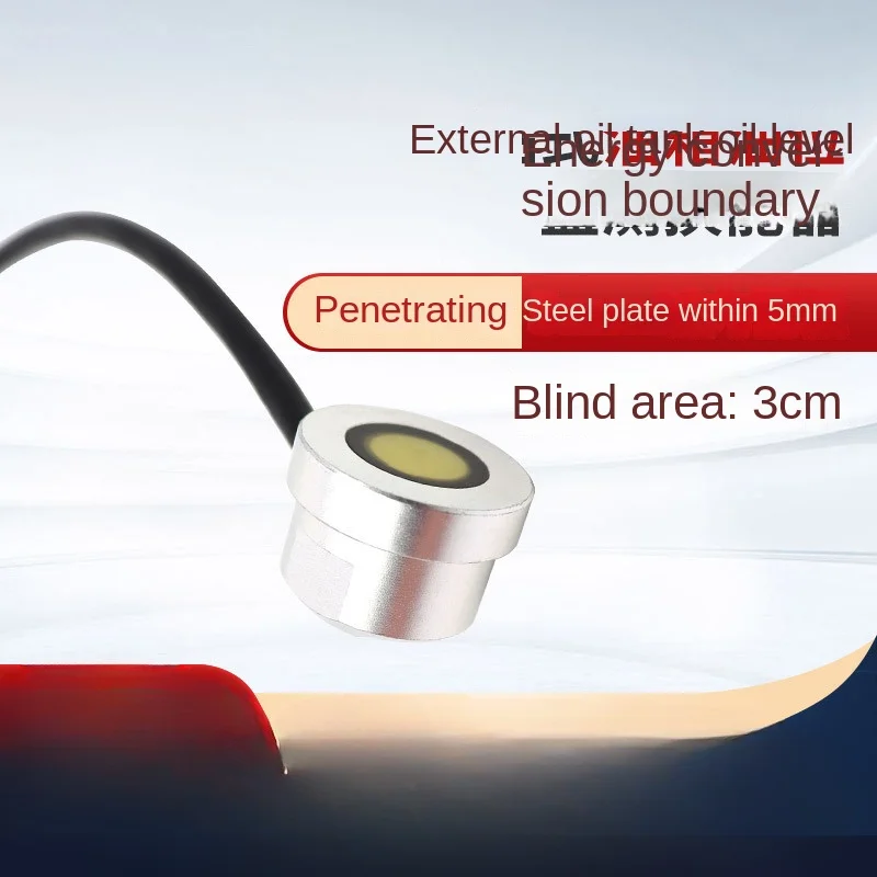 Ultrasonic Probe External Sticking Type Fuel Tank Oil Level Detection Transducer