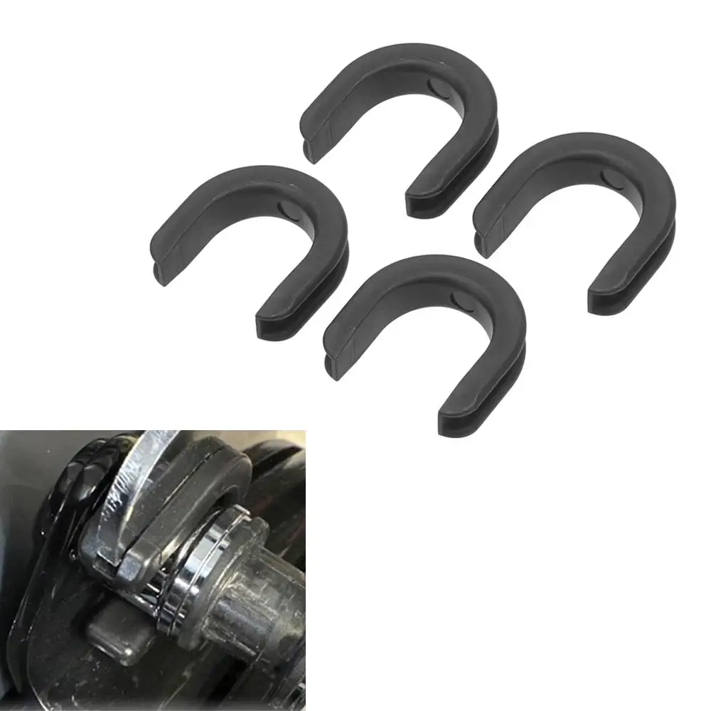 For Harley Touring 1987-2024 Rpl For #52682-09 Motorcycle Sissy Bar Luggage Rack Side Plate Mounting Bracket Grommet Bushing