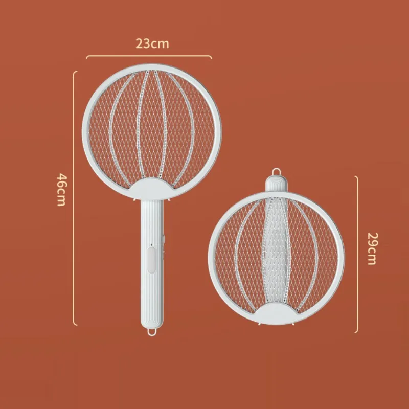 Household 4-in-1 Mosquito Killer Lamp Folding Electric Mosquito Swatter USB Rechargeable Shock Dual Purpose Mosquito Killer Lamp