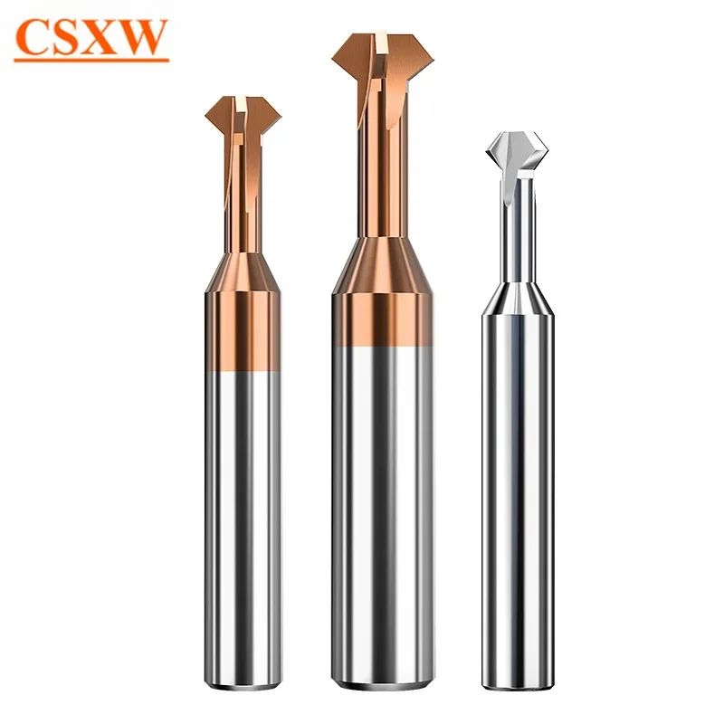 Chamfering Cutter Front Back Deburrer Double Angular Inner Chamfer For Metal Hole Internal Burr Removal CNC Tool Milling Cutter