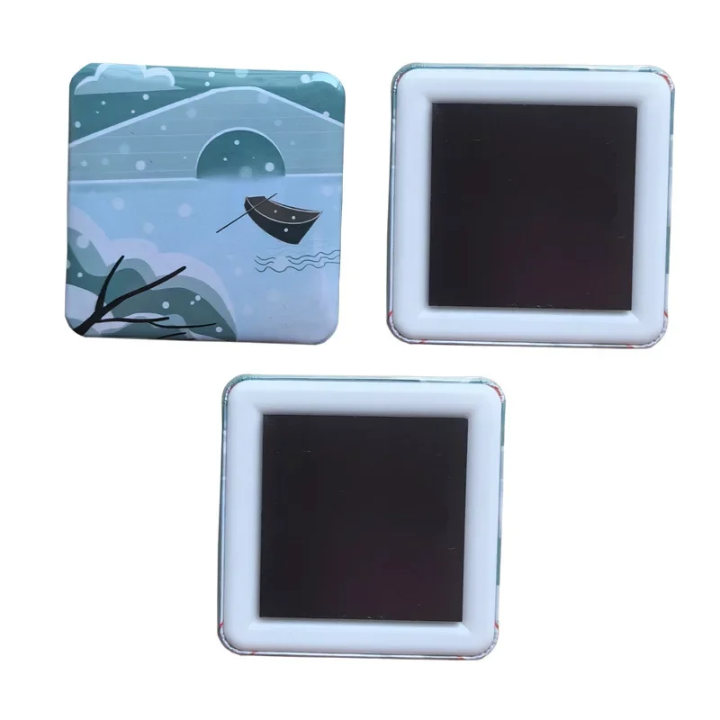 Square Refrigerator Badge Machine 50x50mm Is Suitable for Making Refrigerator Magnets/Badge Pins Suitable As A Gift for Children