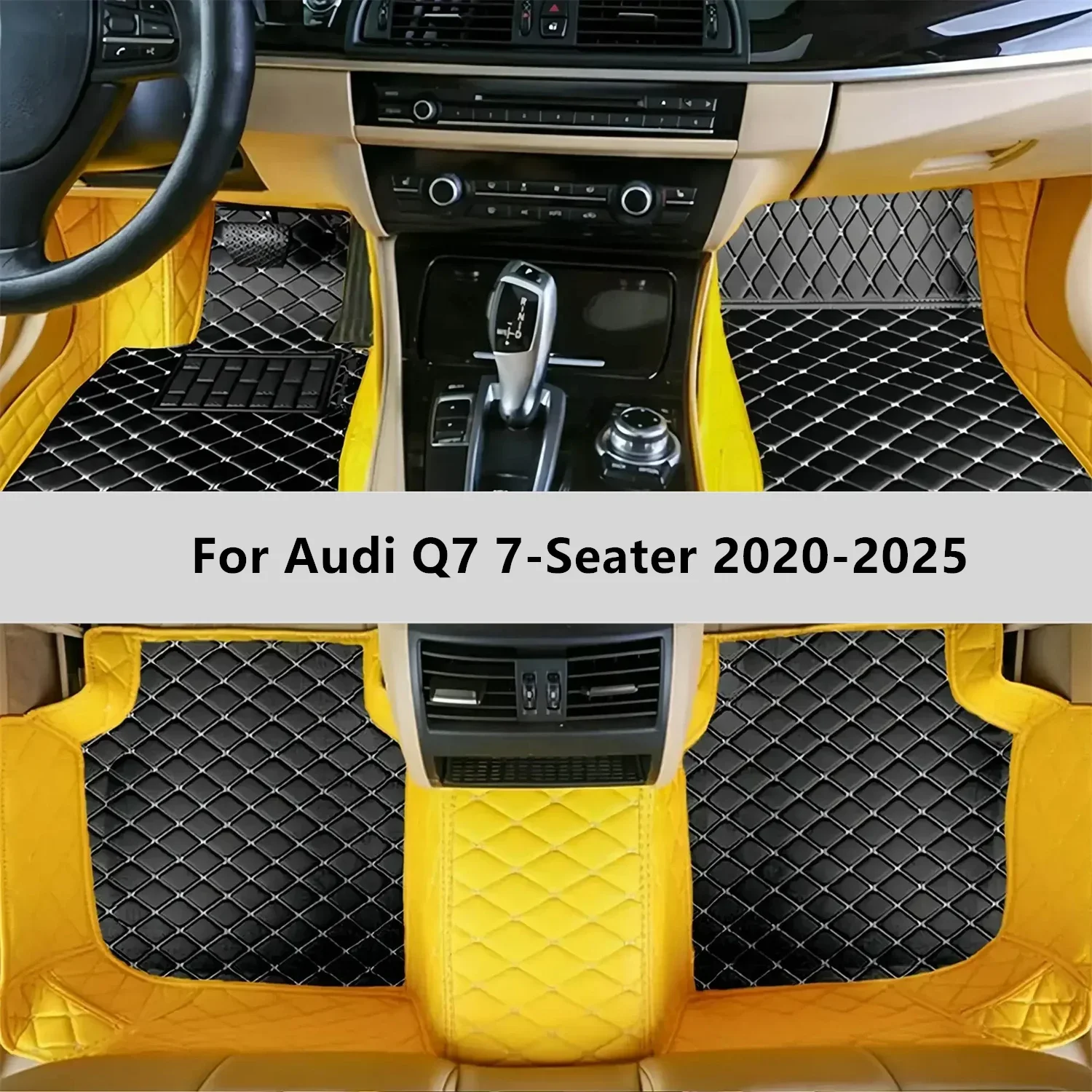 

Custom Car Floor Mats For Audi Q7 7-Seater 2020-2025 Floor Mat Car Mat Accessories Interior Accessories