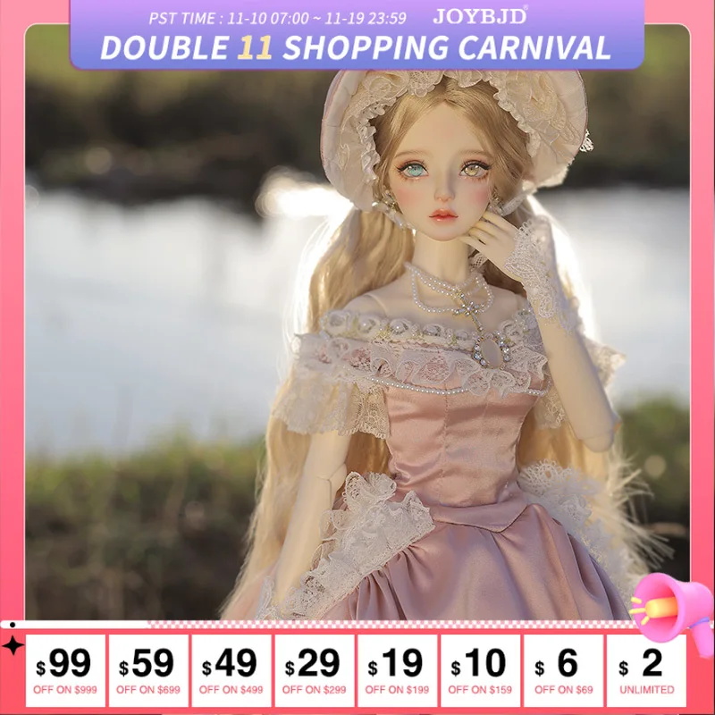 

Фэнтезийный ангел 1/3 BJD кукла Шаина Элегантная леди в винтажном европейском платье игривые шарнирные куклы