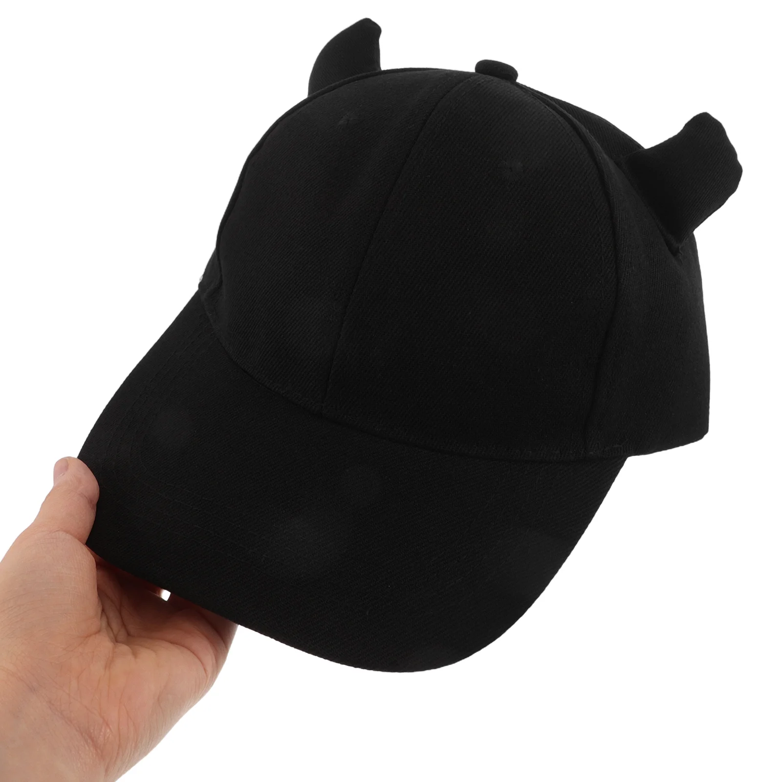 

Adjustable Black Baseball Decor Unisex Outdoor Sports Hat Camping Hiking Baseball Hat Black Hats for Men