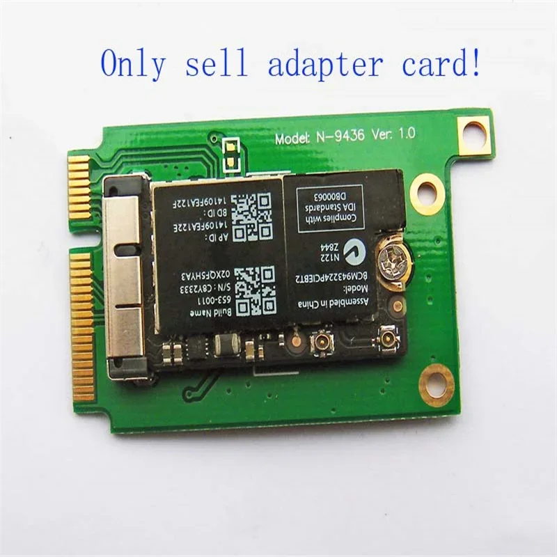 Adapter Card, BCM94331CD, BCM943224PCIEBT2, BCM94360CD, BCM94331CSAX