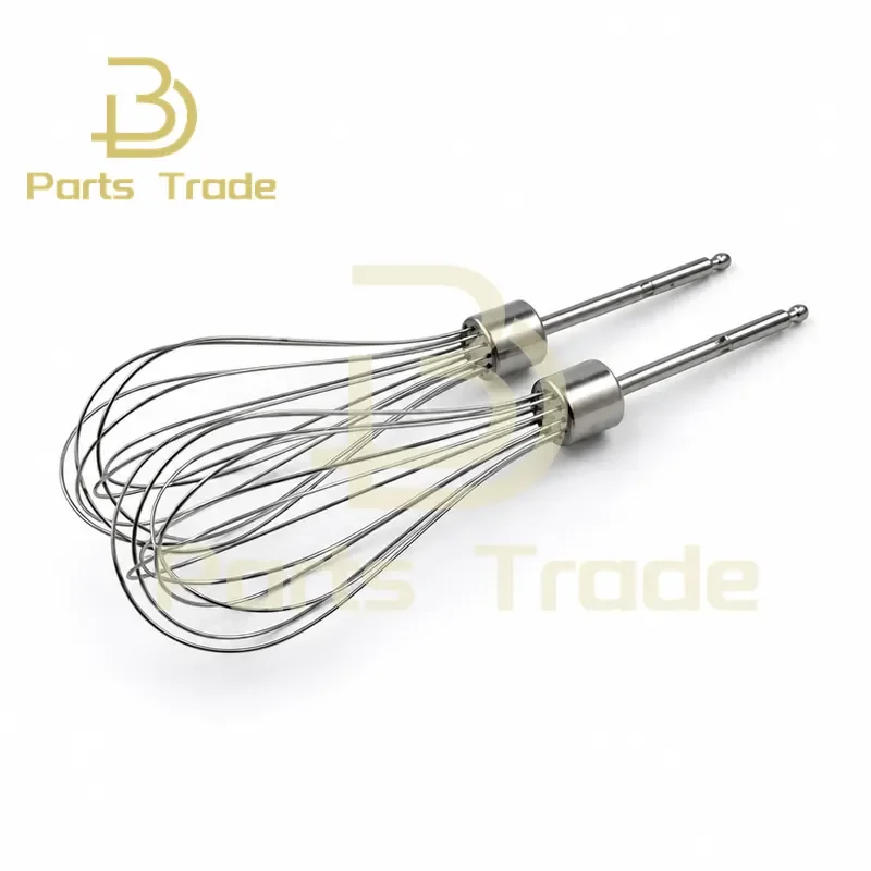2PCS Stainless Steel Beating Head Accessories for HR3700 Electric Whisk Mixer 12 Line Four Line Bar Replacement Parts
