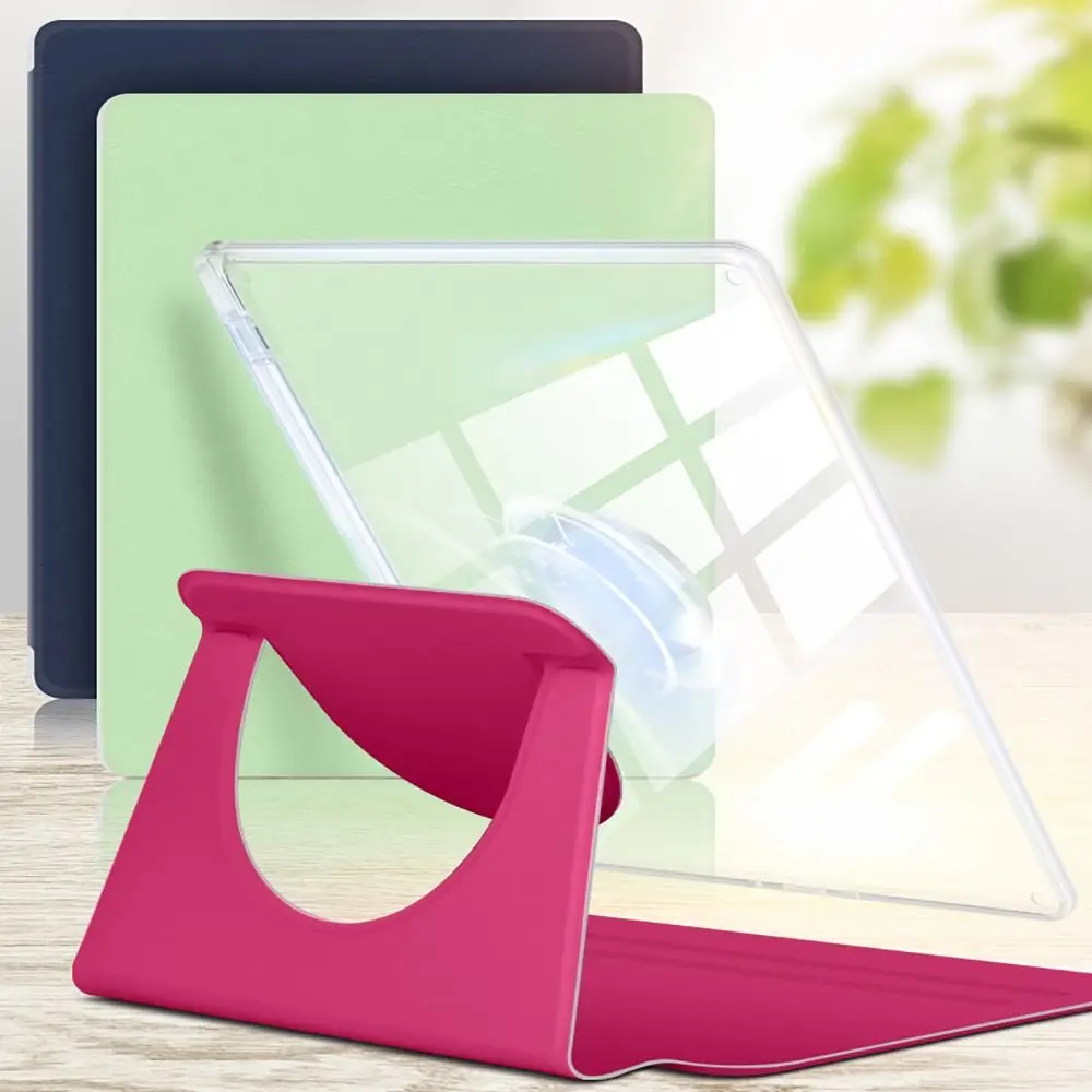 Magnetic Case with Pencil Holder Auto Wake/Sleep e-Reader Cover 360 Rotation for Kindle Scribe/Colorsoft 11 inch (2025)