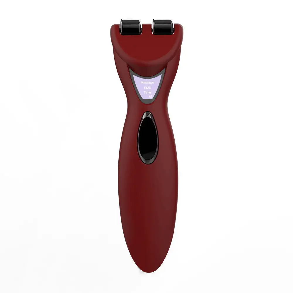 EMS Face Roller Facial Massage Machine, Skin Lifting Roller, Massageador vibratório elétrico, Cuidados pessoais