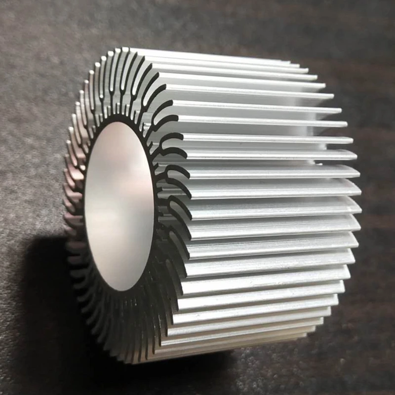 OD50xID27mm Length 30mm 50mm 60mm 70mmcustomized Aluminium Heatsink Round 5w Power led For DIY