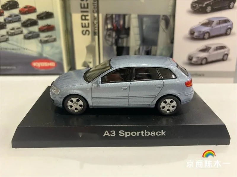 1/64 KYOSHO forAudi  A3 Sportback Collection of die-cast alloy car decoration model toys