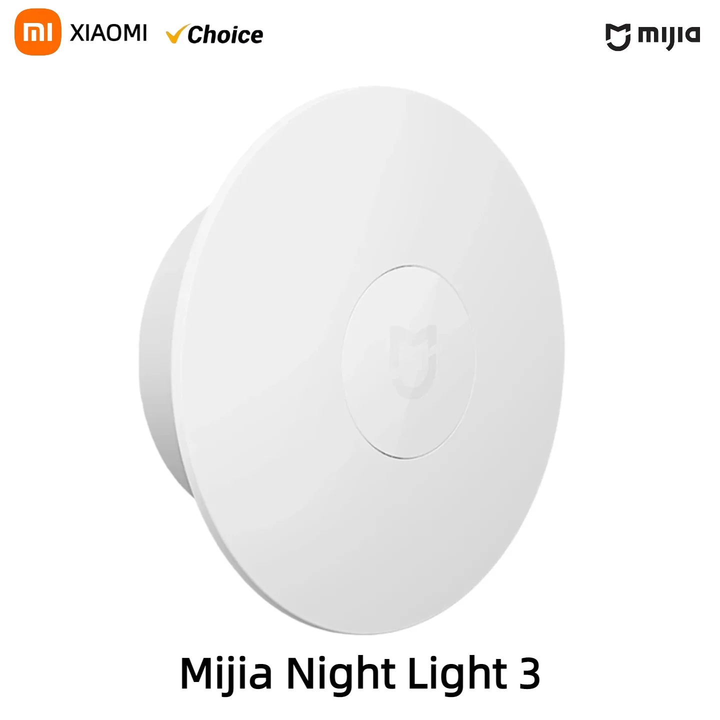 

Original Xiaomi Mijia Night Light 3 Adjustable Brightness Infrared Smart Human Body Sensor Magnetic Base For Smart Home Life