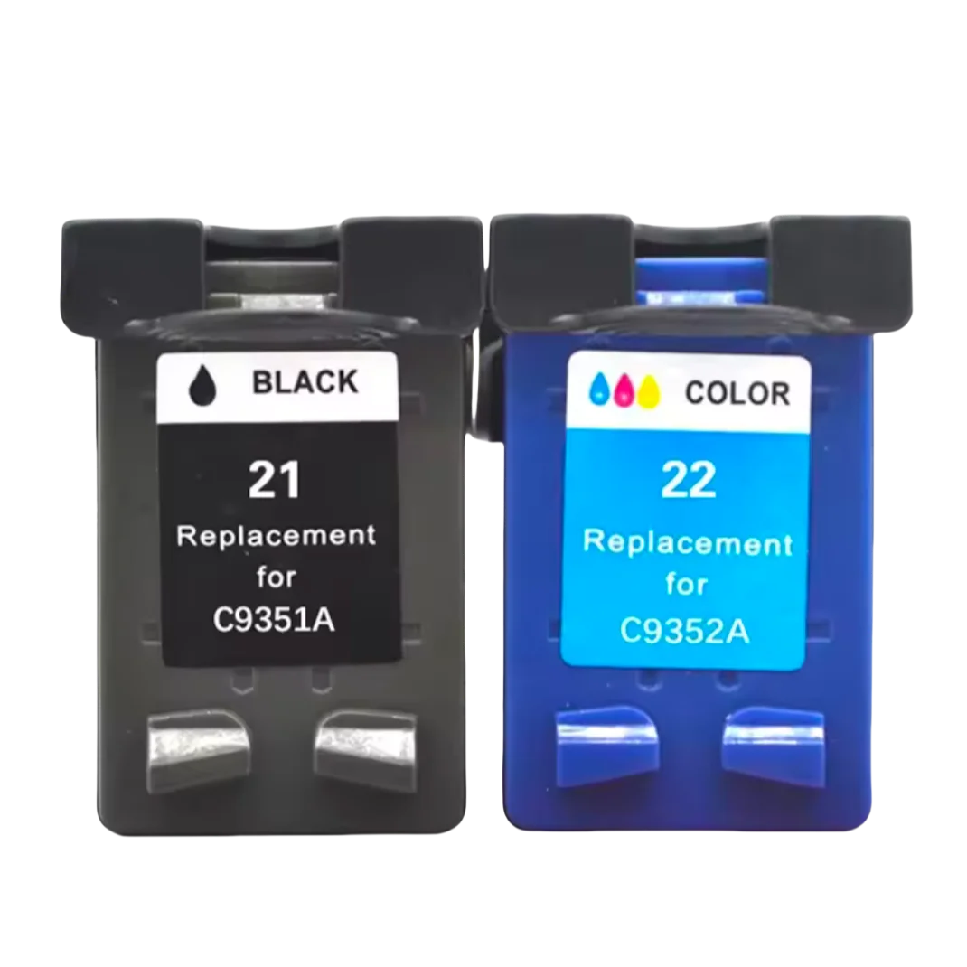 Ink Cartridge HP21XL 22XL For HP DeskJet F2110 F2120 F2128 F2140 F2180 F2187 F2188 F2210 F2212 F2214 Printer For HP21 22