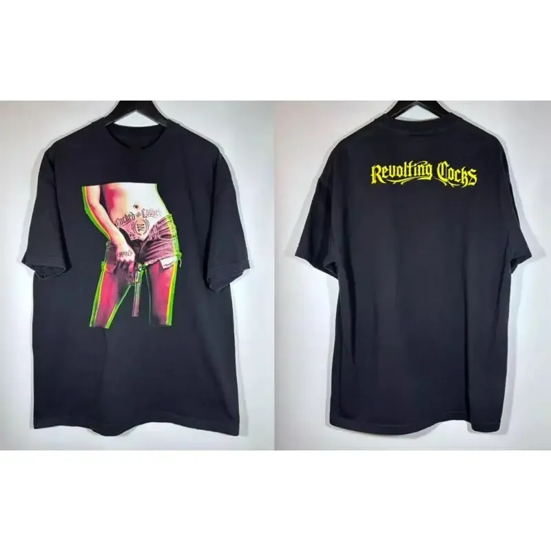 2006 REVOLTING COCKS Band Tour Reprinted T Shirt Full Size S 5XL