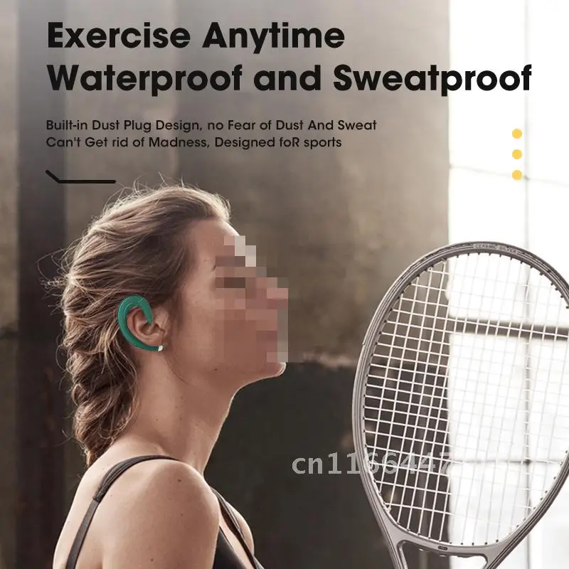 

1 Pair Bluetooth Earphone TWS Earbuds Wireless Earphones Ear Hook Headphone Sports Running Headset HiFi Stereo Waterproof