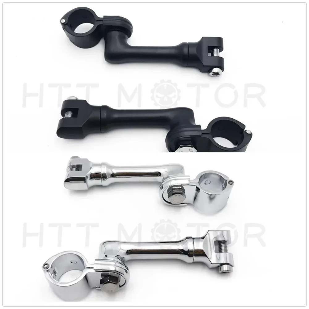 

Motorcycle Parts Long Angle-Adjustable Highway Peg Mounting Kit for Halrey/Honda 1.25" Engine Guard