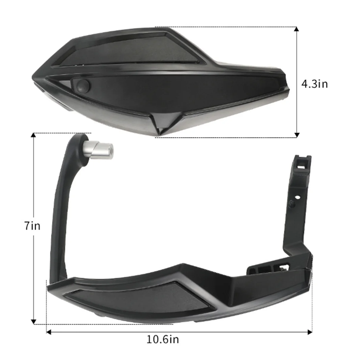 02k-automotive-parts-accessoriesatv-hand-guard-wind-deflector-handlebar-protector-kit-for-can-am-g2black
