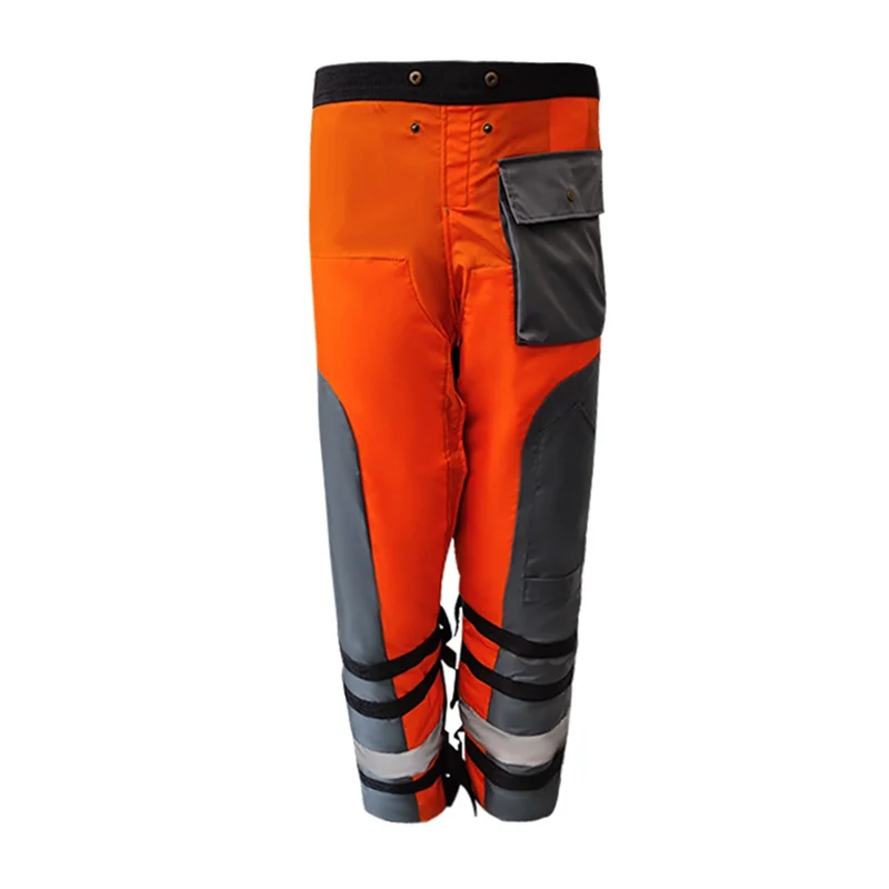 

HRBAJ-Protection Chainsaw Pants For Cutting/Logging Tasks Versatile Use Protection Adjustable Waist Belt Chainsaw Pants