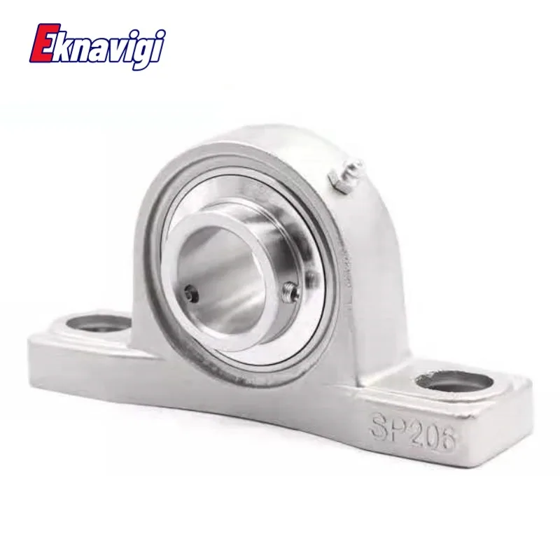 Imagem -02 - Exterior Esférico Bearing Belt Base Sucp201 Ucp202 Ucp203 204 205 1pc Aço Inoxidável