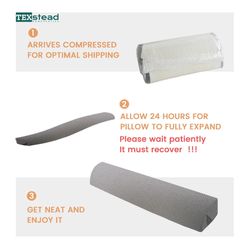 1 PC Mattress Gap Filler Headboard Pillow Wedge Pillow for Headboard Gap Bed