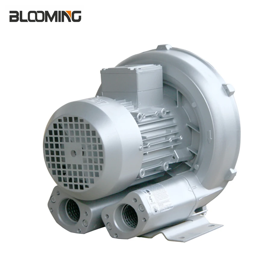 Free Shipping 2RB430-7AH26  2HP High Air Flow Regenerative Blower CNC Dust wood working vacuum Pump